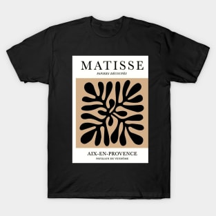 Matisse Aix-En-Provence Cutouts Abstract Print T-Shirt